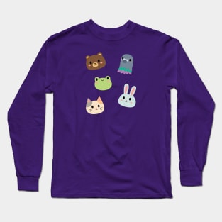 Cute Animals Long Sleeve T-Shirt